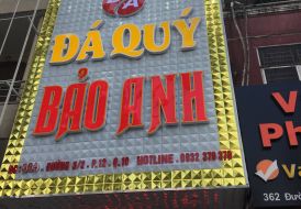THI CÔNG BẢNG HIỆU QUẢNG CÁO ĐÁ QUÝ BẢO ANH 