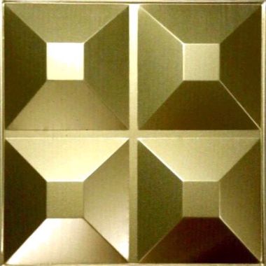 TẤM ỐP 3D KIM LOẠI - GC02 (VÀNG ĐỒNG)