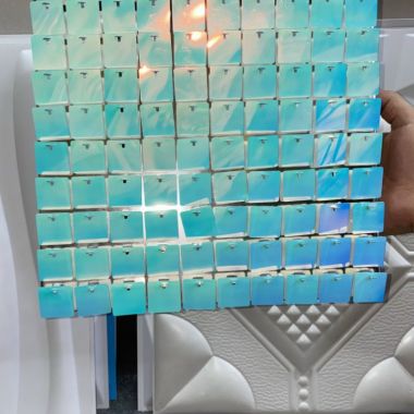 tấm ốp 3d gió (sequin) hạt vuông