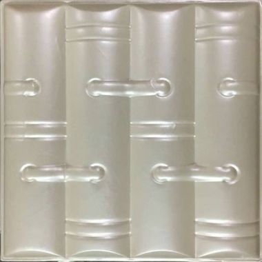 TẤM ỐP 3D DA - GC18 (MÀU TRẮNG)