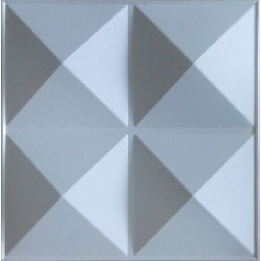 TẤM ỐP 3D KIM LOẠI - GC04 (MÀU TRẮNG)