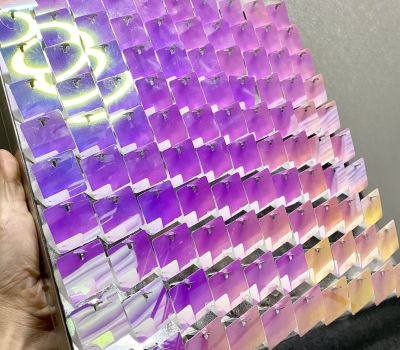 tấm ốp 3d gió (sequin) hạt vuông