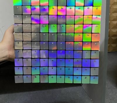 tấm ốp 3d gió (sequin) hạt vuông