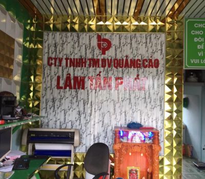 THI CÔNG CÔNG TY QUẢNG CÁO LÂM TẤN PHÁT BÌNH DƯƠNG