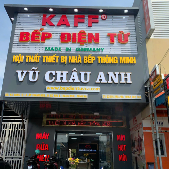 lam tôn làm bảng hiệu