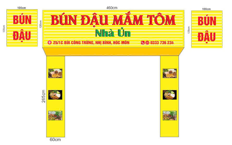 thi công biển quảng cáo thanh lam tôn