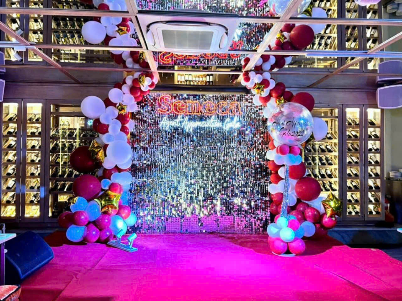 ứng dụng tấm sequin trong trang trí ngoại thất