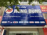 Thi công thanh lam tôn quảng cáo cho cửa hàng chuyên nghiệp